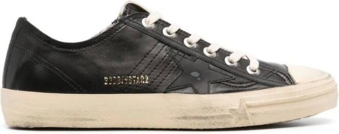 Golden Goose V-Star leather sneakers Black
