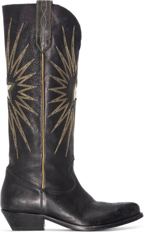 Golden Goose Wish Star mid-calf boots Black