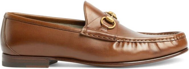 Gucci Horsebit 1953 leather loafers Brown