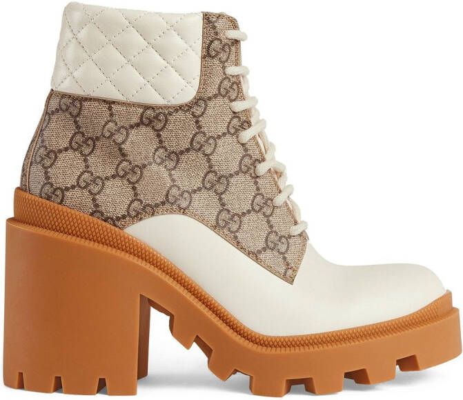 Gucci GG ankle boots White