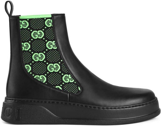 Gucci GG Supreme ankle boots Black