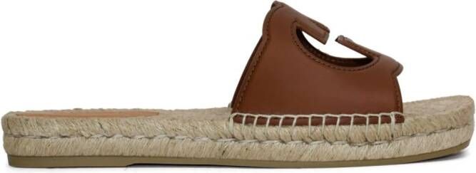 Gucci Interlocking G espadrilles Brown