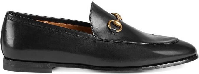 Gucci Jordaan leather loafers Black