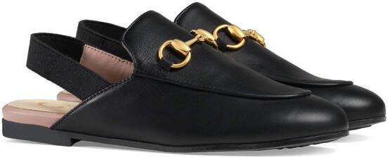 Gucci Kids slingback slippers Black - Picture 2