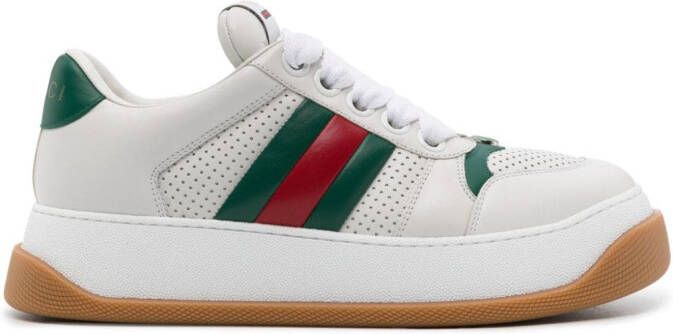 Gucci Screener leather sneakers White