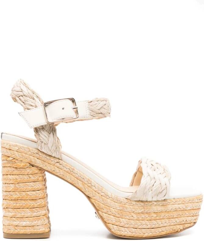 GUESS USA Follyn 120mm espadrilles Neutrals