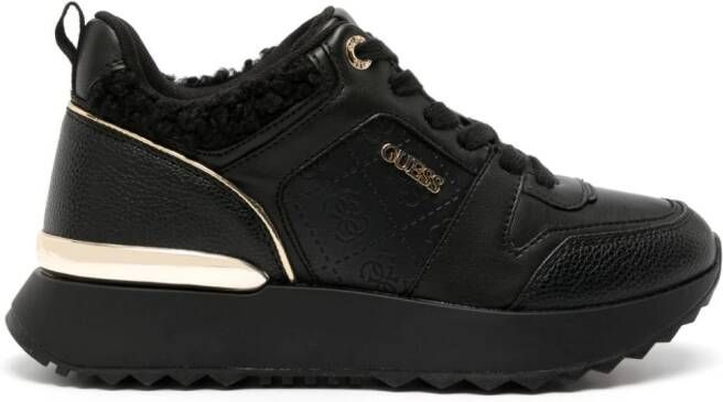 GUESS USA Kaddy2 hardware-detail sneakers Black