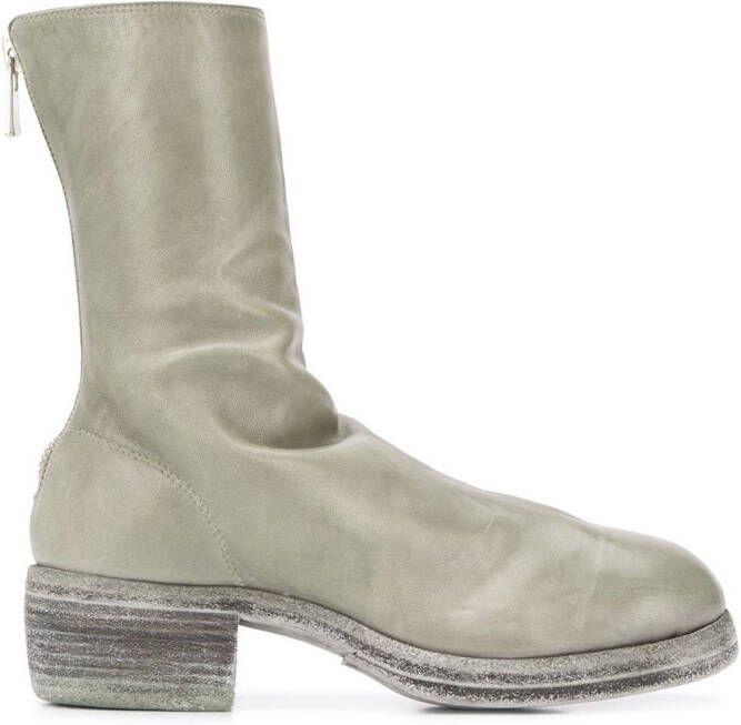 Guidi 788Z leather boots Green