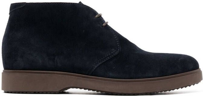 Henderson Baracco lace-up ankle boots Blue