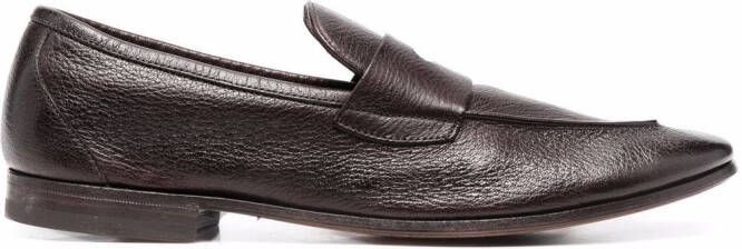 Henderson Baracco slip-on leather loafers Brown
