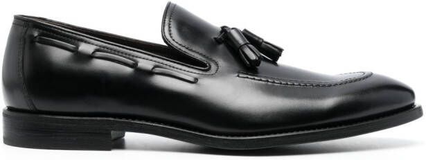 Henderson Baracco tassel-detail leather loafers Black