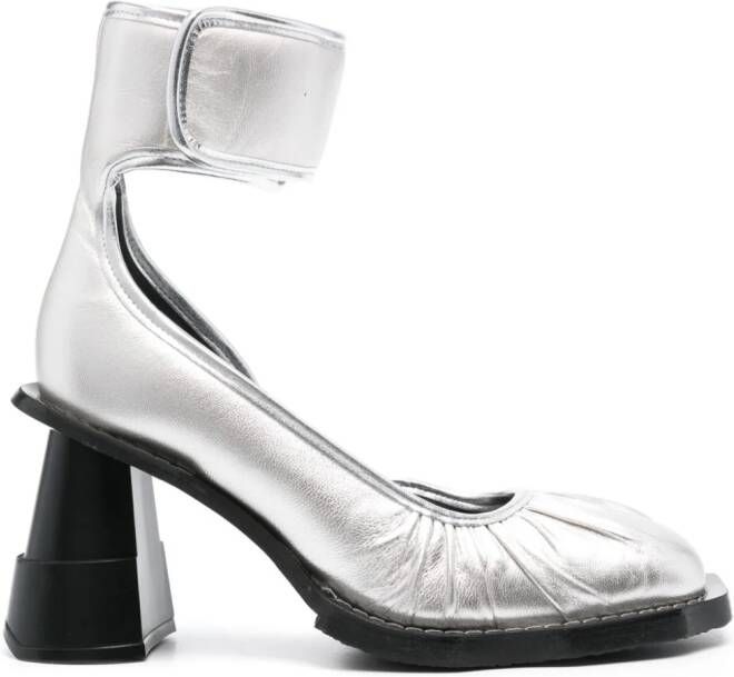 Henrik Vibskov Rocky Driver Heel 95mm pumps Silver