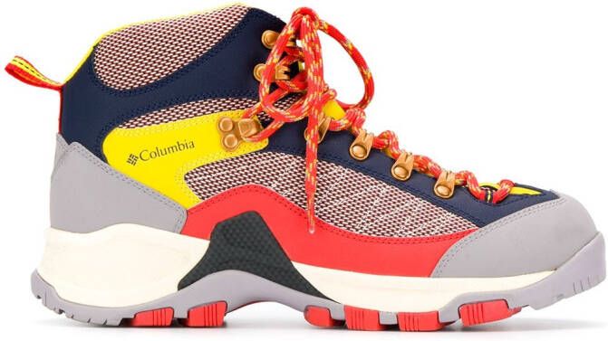 Henrik Vibskov x Columbia Tablerock colour-block trekking boots Yellow