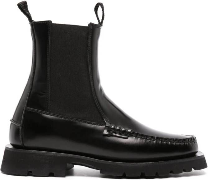 Hereu Alda 45mm leather ankle boots Black