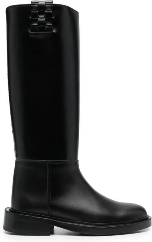 Hereu Anella interwoven-detail boots Black
