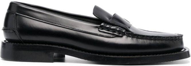 Hereu Sineu leather loafers Black