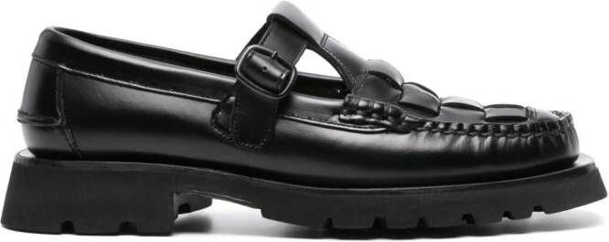 Hereu Soller Sport leather loafers Black