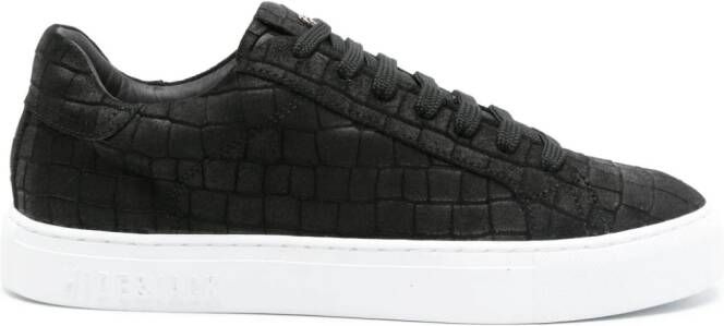 Hide&Jack Essence suede sneakers Black