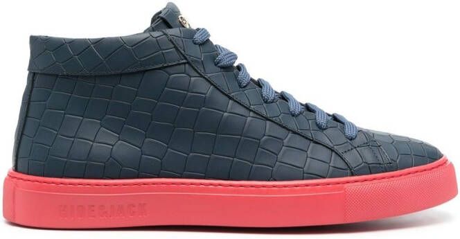 Hide&Jack Essence Croco sneakers Blue