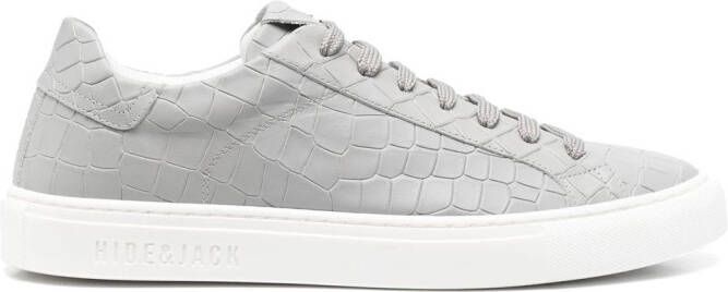 Hide&Jack Essence Croco sneakers Grey
