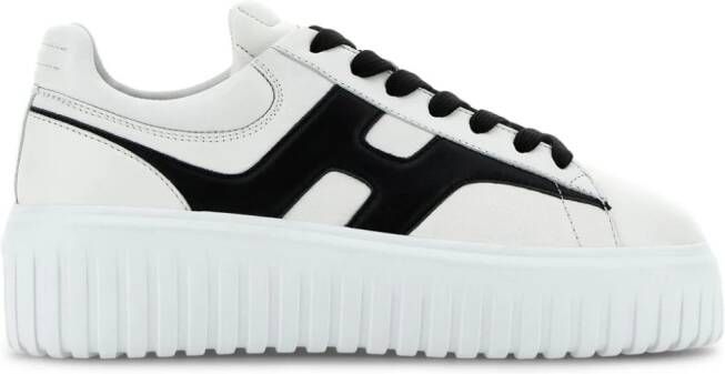 Hogan H-Stripes plataform sneakers White