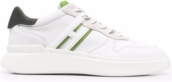 Hogan H580 panelled low-top sneakers White