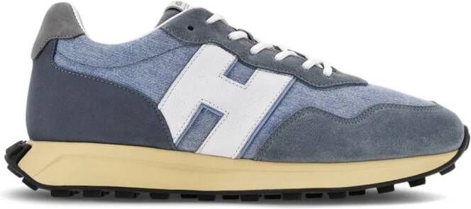 Hogan H601 lace-up suede sneakers Blue