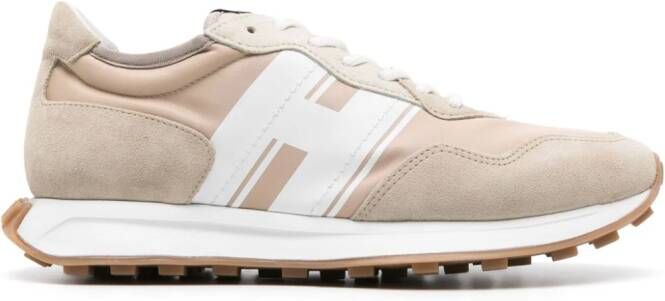 Hogan H601 panelled sneakers Neutrals