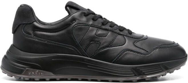 Hogan Hyperlight panelled low-top sneakers Black