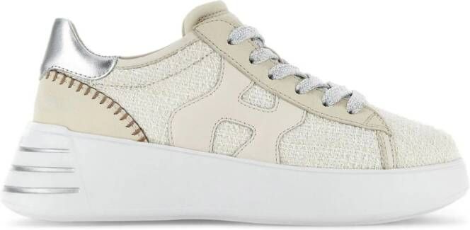 Hogan Rebel logo-appliqué sneakers White