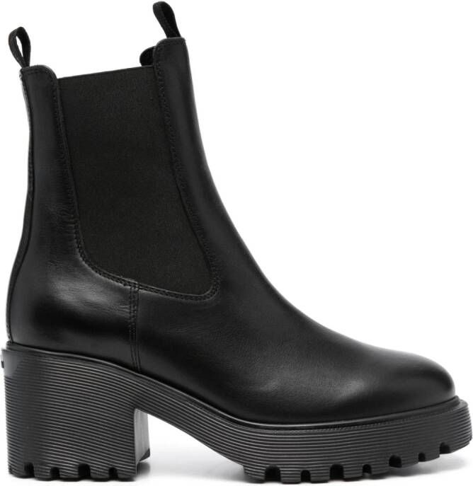 Hogan slip-on Chelsea boots Black