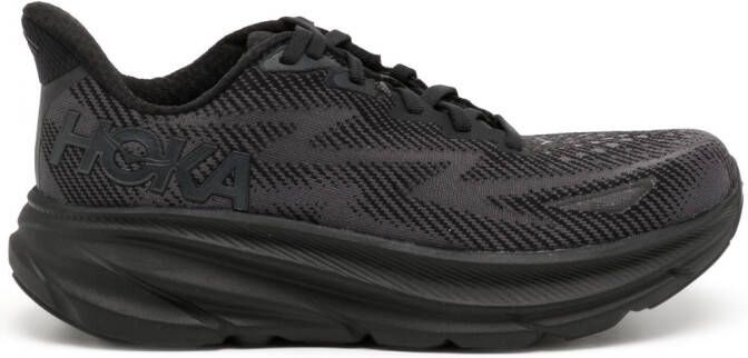 HOKA Clifton 9 low-top sneakers Black