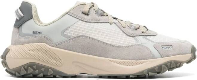 HUGO panelled-design sneakers Grey