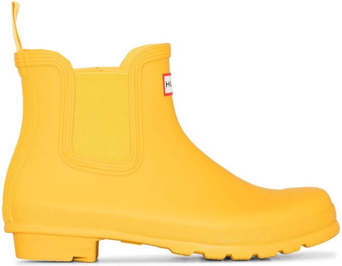 Hunter Original Chelsea boots Yellow