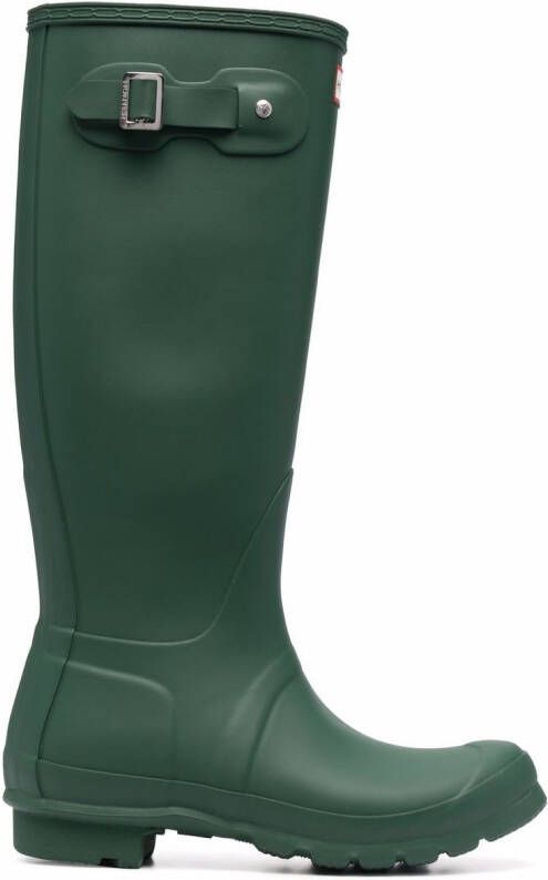 Hunter Stivale wellie boots Green