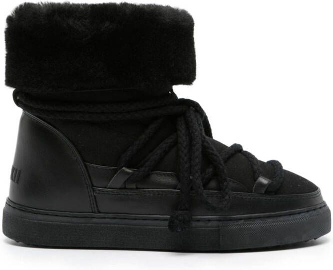 Inuikii Classic High shearling-detailed boots Black