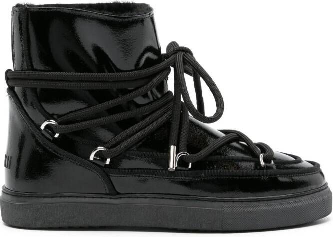 Inuikii Classic leather lace-up boots Black