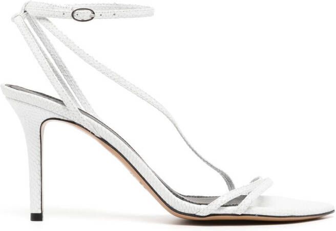 ISABEL MARANT Axee 90mm strappy sandals White