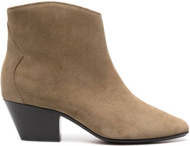 ISABEL MARANT Dacken boots Neutrals