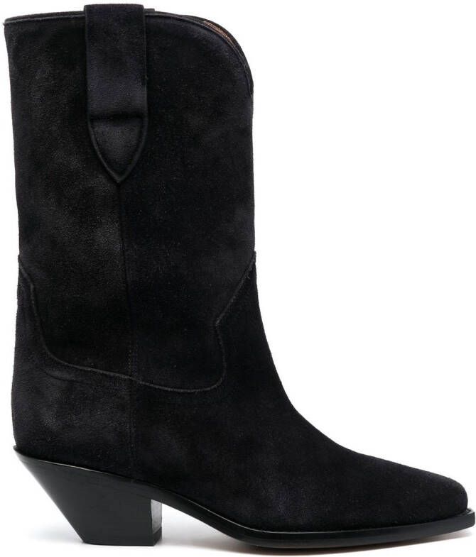 ISABEL MARANT Dahope suede boots Black