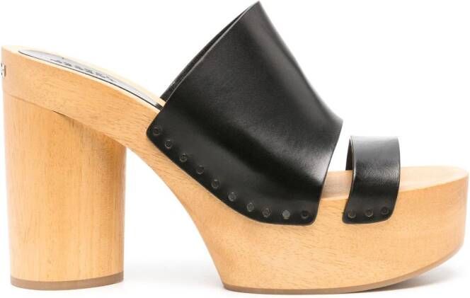 ISABEL MARANT 120mm Hyun platform sandals Black