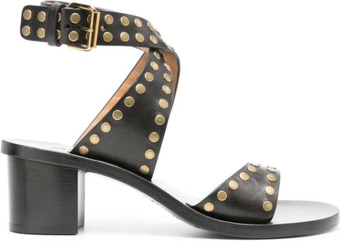 ISABEL MARANT Jillin 50mm leather sandals Black
