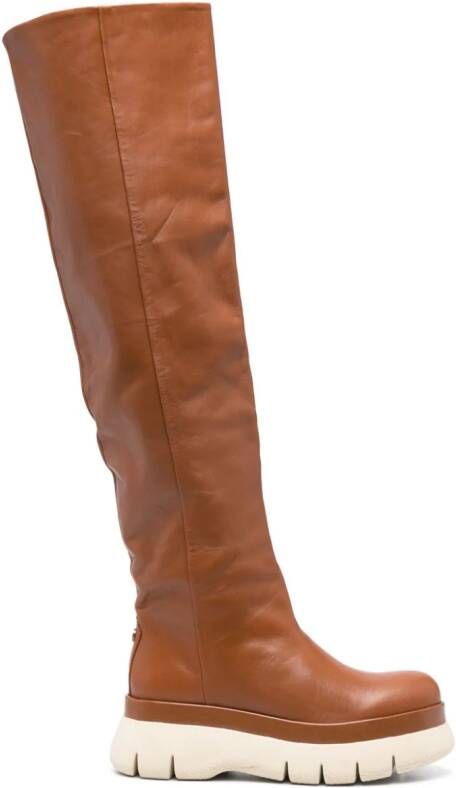 ISABEL MARANT Malyx knee-high boots Brown