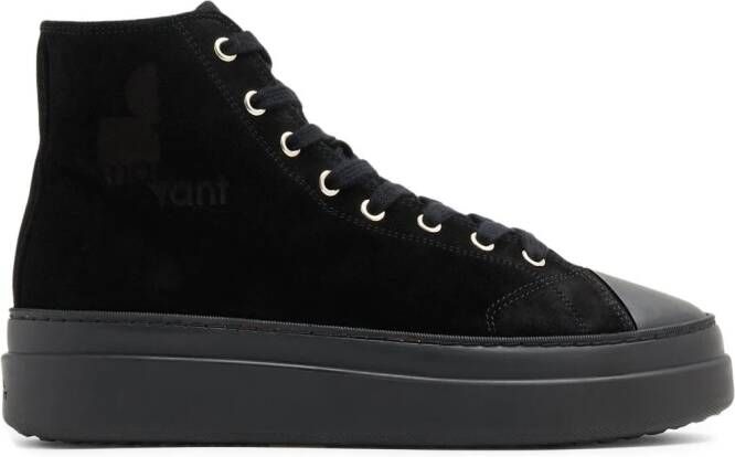 ISABEL MARANT Austen high-top sneakers Black