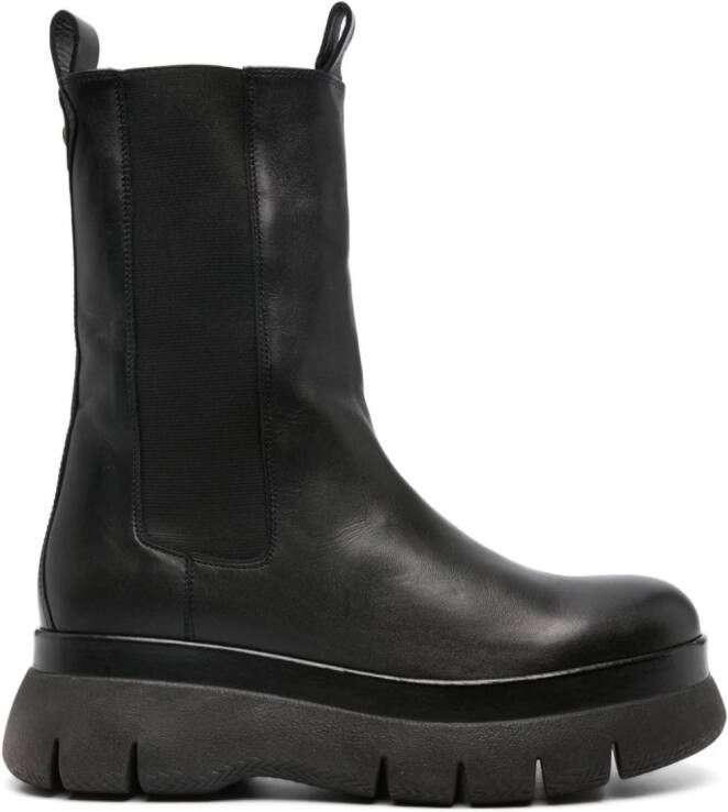 ISABEL MARANT Mecile 50mm leather Chelsea boots Black