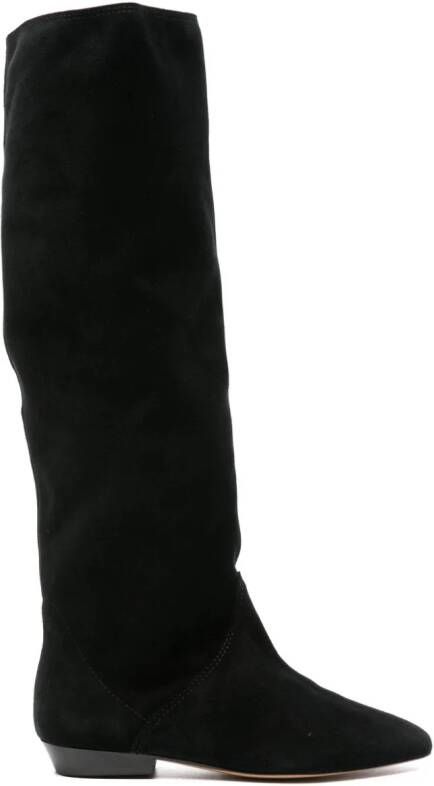 ISABEL MARANT Sayla suede boots Black