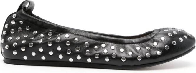 ISABEL MARANT Belna studded ballerina shoes Black