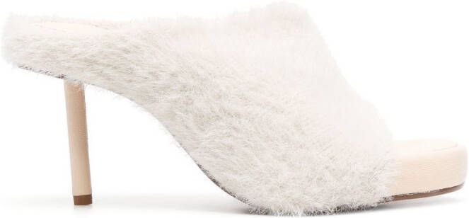 Jacquemus 100mm Nuvola sandals Neutrals