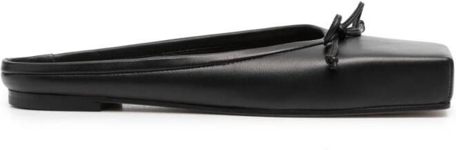 Jacquemus Les Ballets square-toe mules Black