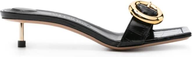 Jacquemus 40mm Les Sandales Regalo sandals Black